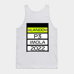 Lando Norris - P3 Imola 2022 Tank Top